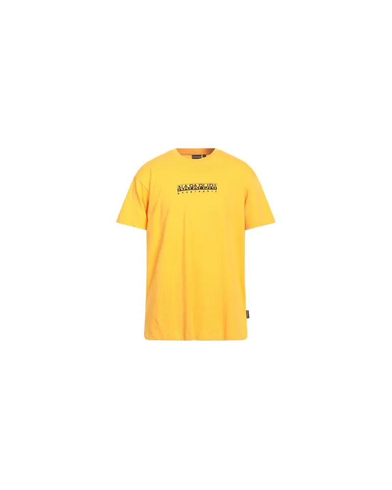 Napapijri TOPS - T-shirtsauf YOOX.COM Mandarine
