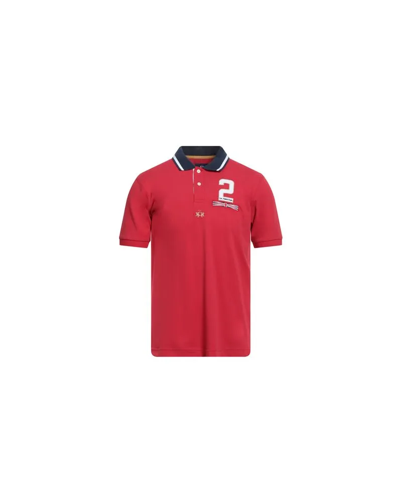La Martina TOPS - Poloshirtsauf YOOX.COM Rot