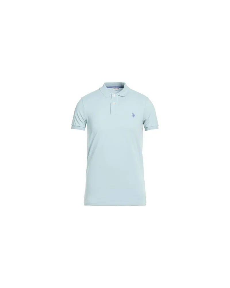 U.S. Polo Assn.  U POLO ASSN. - TOPS - Poloshirtsauf YOOX.COM Himmelblau