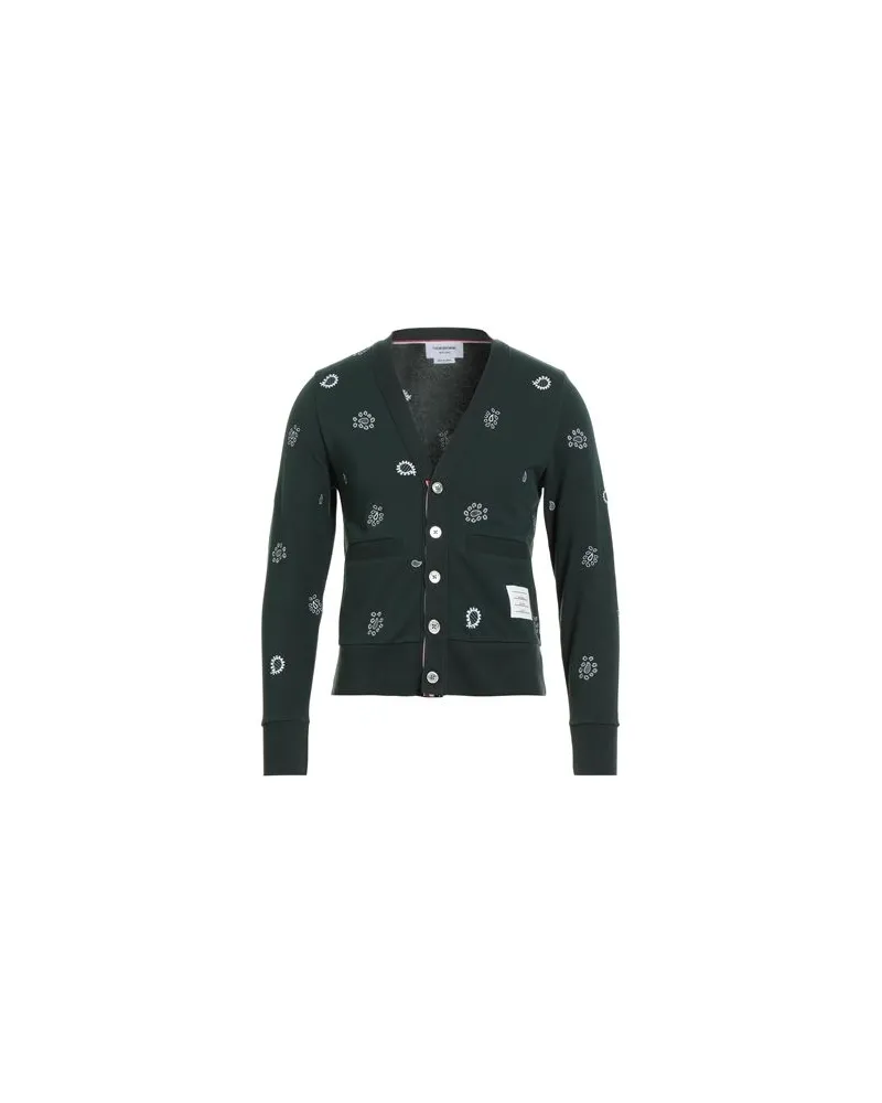Thom Browne STRICKWAREN - Strickjackenauf YOOX.COM Dunkelgrün