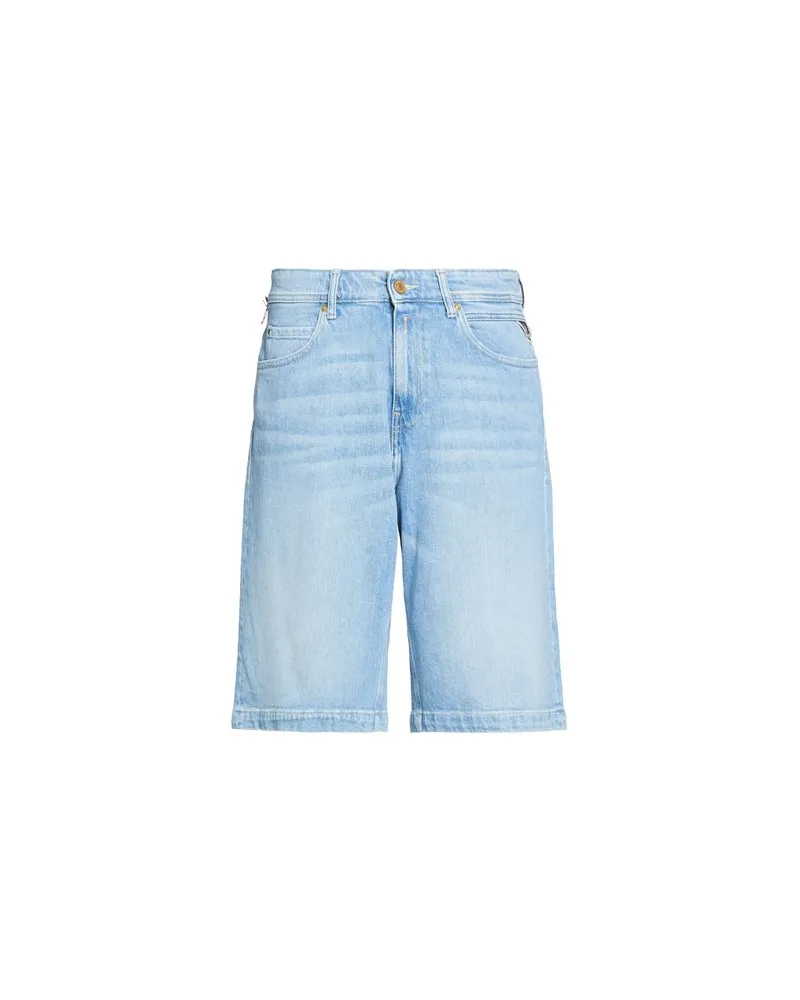 Replay HOSEN & RÖCKE - Jeansshortsauf YOOX.COM Blau