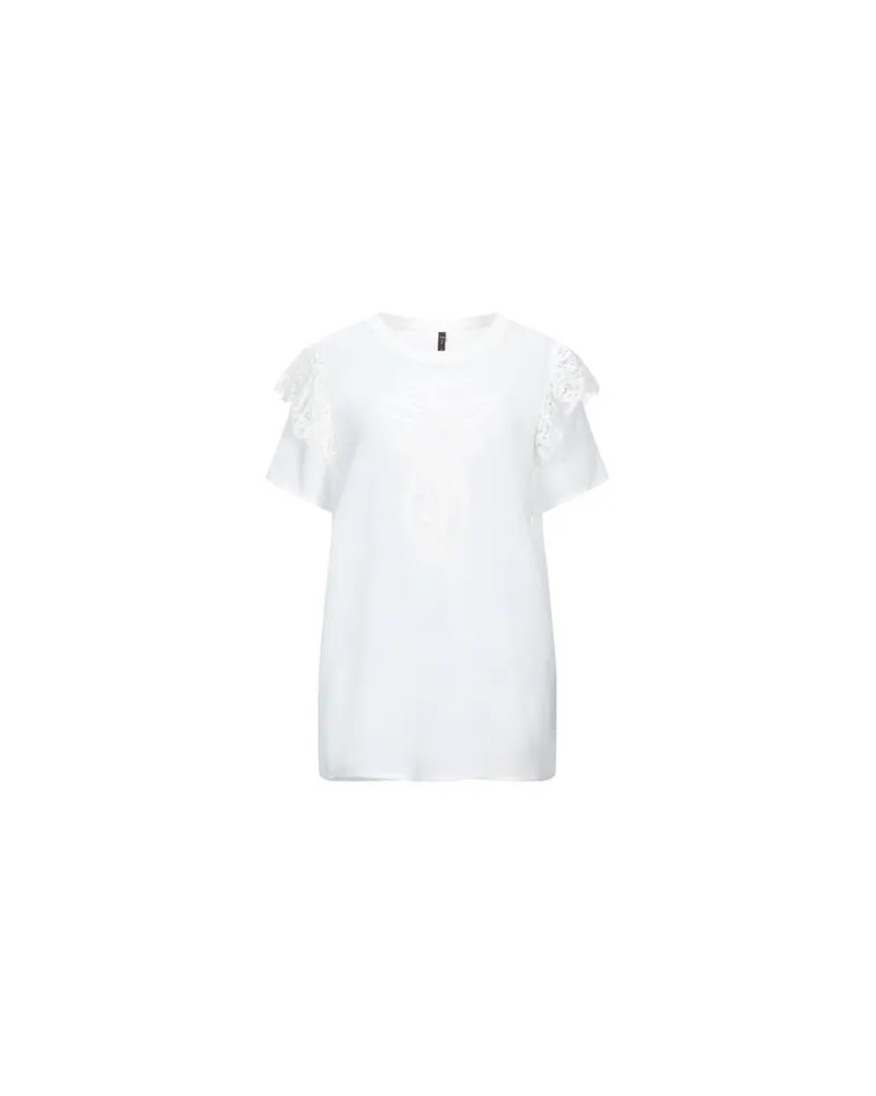 Manila Grace TOPS - Topsauf YOOX.COM Weiß