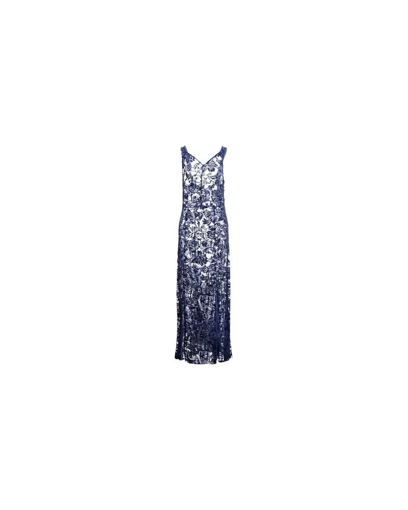 Norma Kamali KLEIDER - Maxi-Kleiderauf YOOX.COM Marineblau