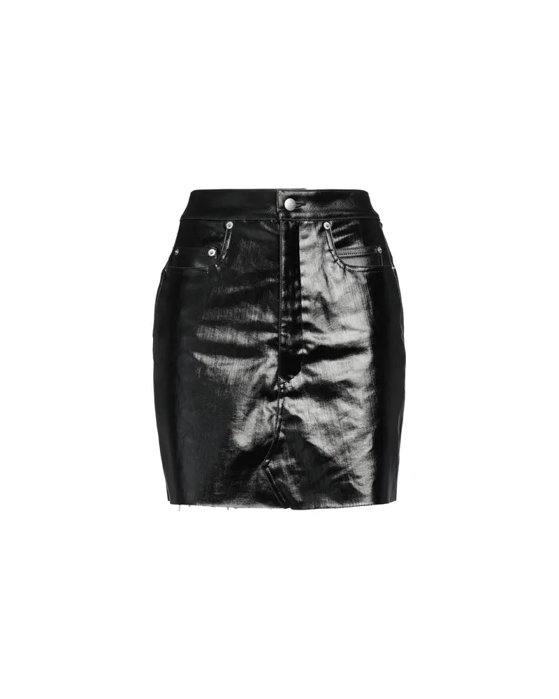 Rick Owens HOSEN & RÖCKE - Jeansröckeauf YOOX.COM Schwarz