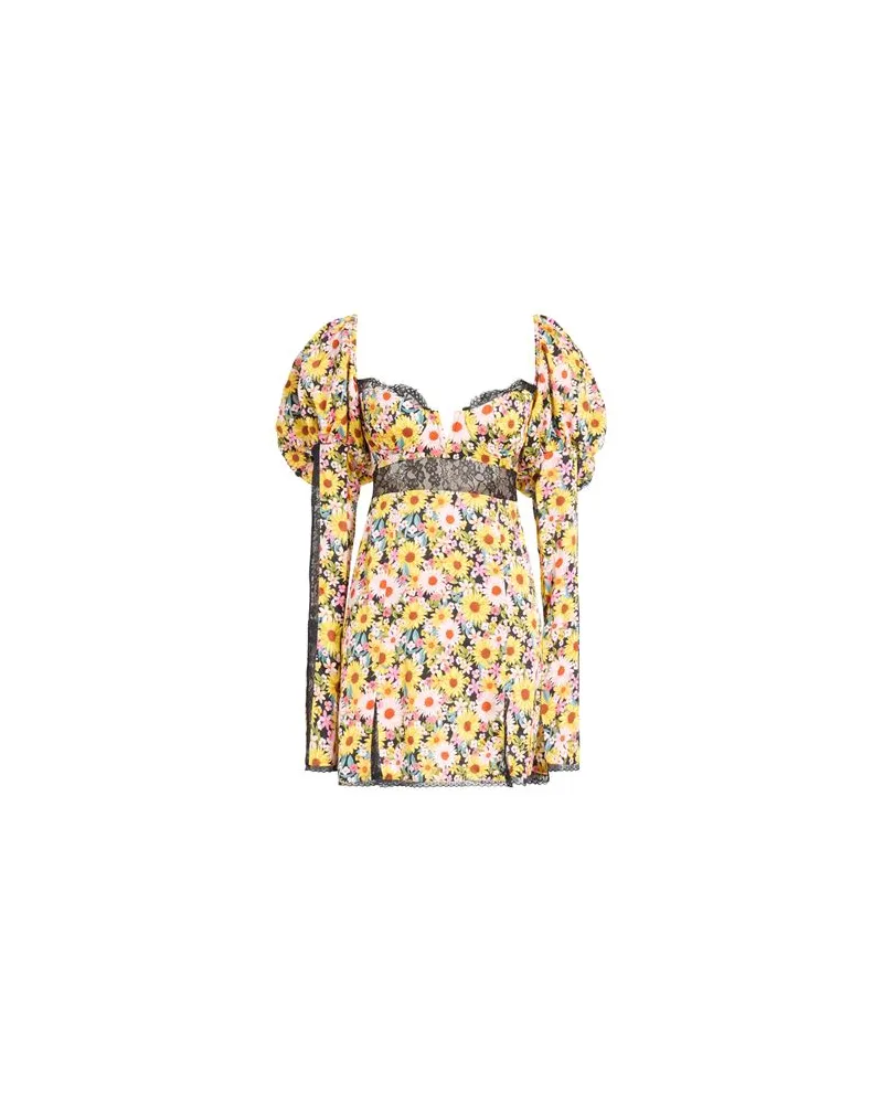 For Love and Lemons KLEIDER - Mini-Kleiderauf YOOX.COM Gelb