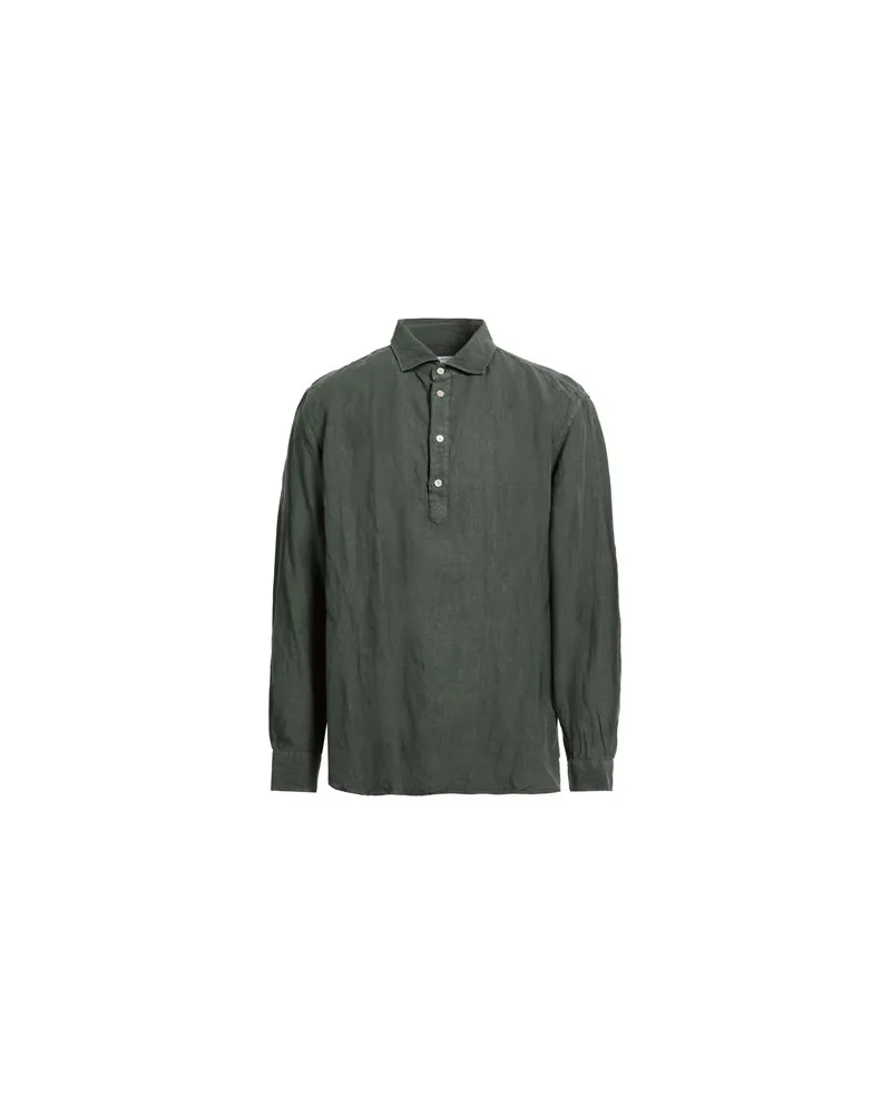 Boglioli TOPS - Hemdenauf YOOX.COM Dunkelgrün