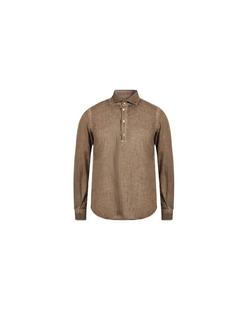 Boglioli TOPS - Hemdenauf YOOX.COM Khaki