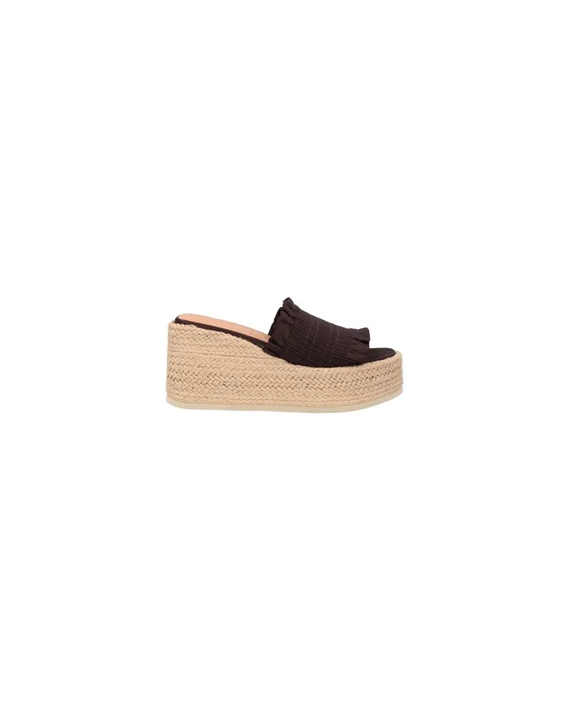 Ganni SCHUHE - Espadrillesauf YOOX.COM Schokobraun