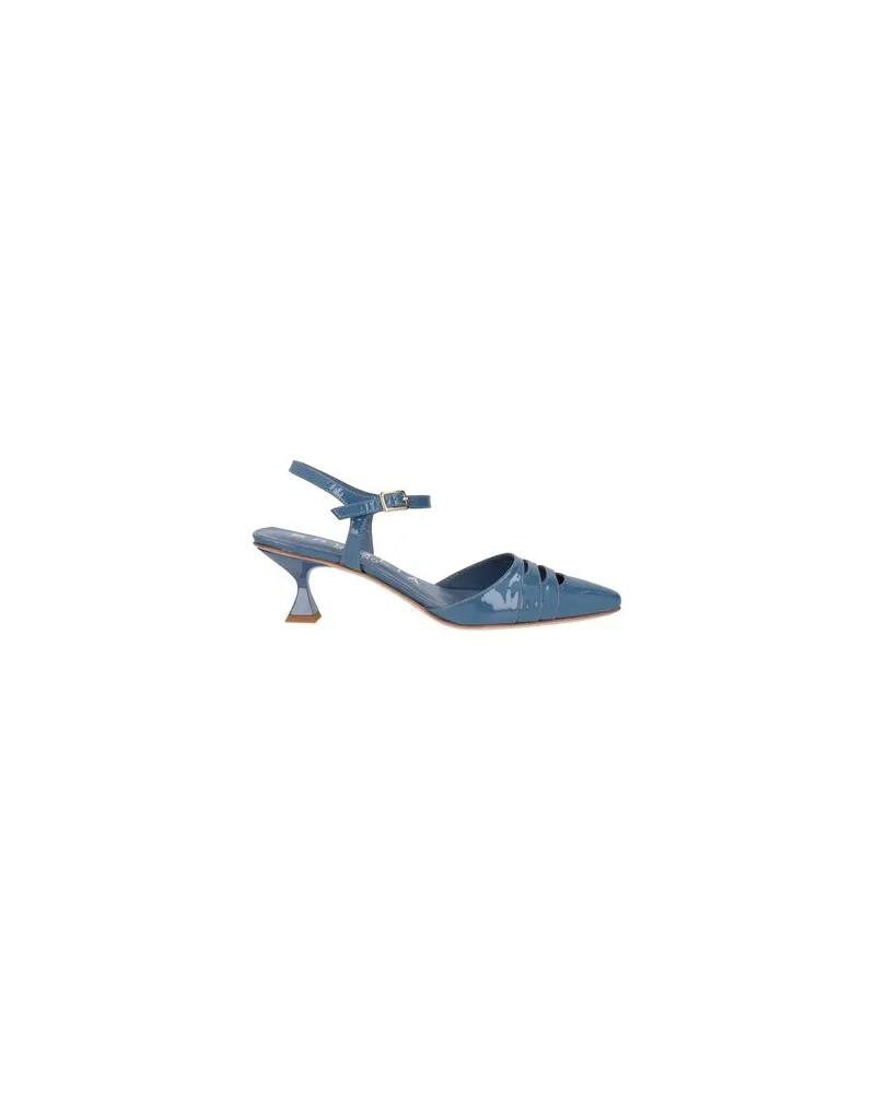 F.lli Bruglia SCHUHE - Pumpsauf YOOX.COM Taubenblau
