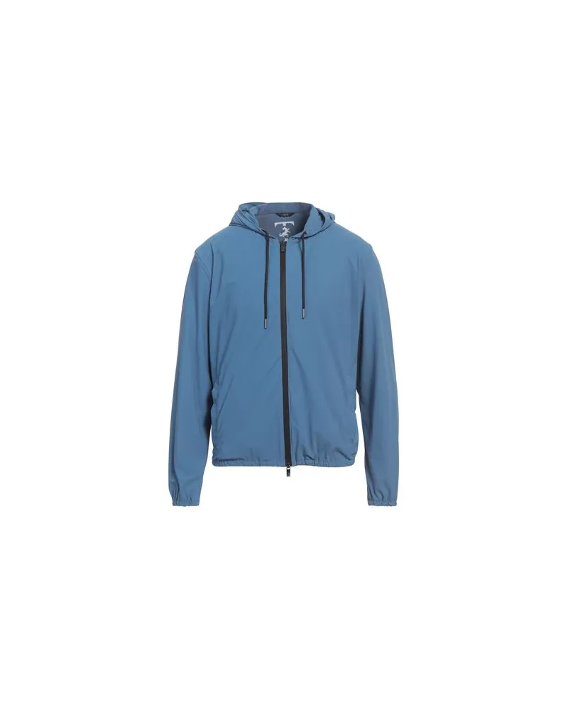 Tombolini RUNNING - JACKEN & MÄNTEL - Jacken und Anoraksauf YOOX.COM Taubenblau