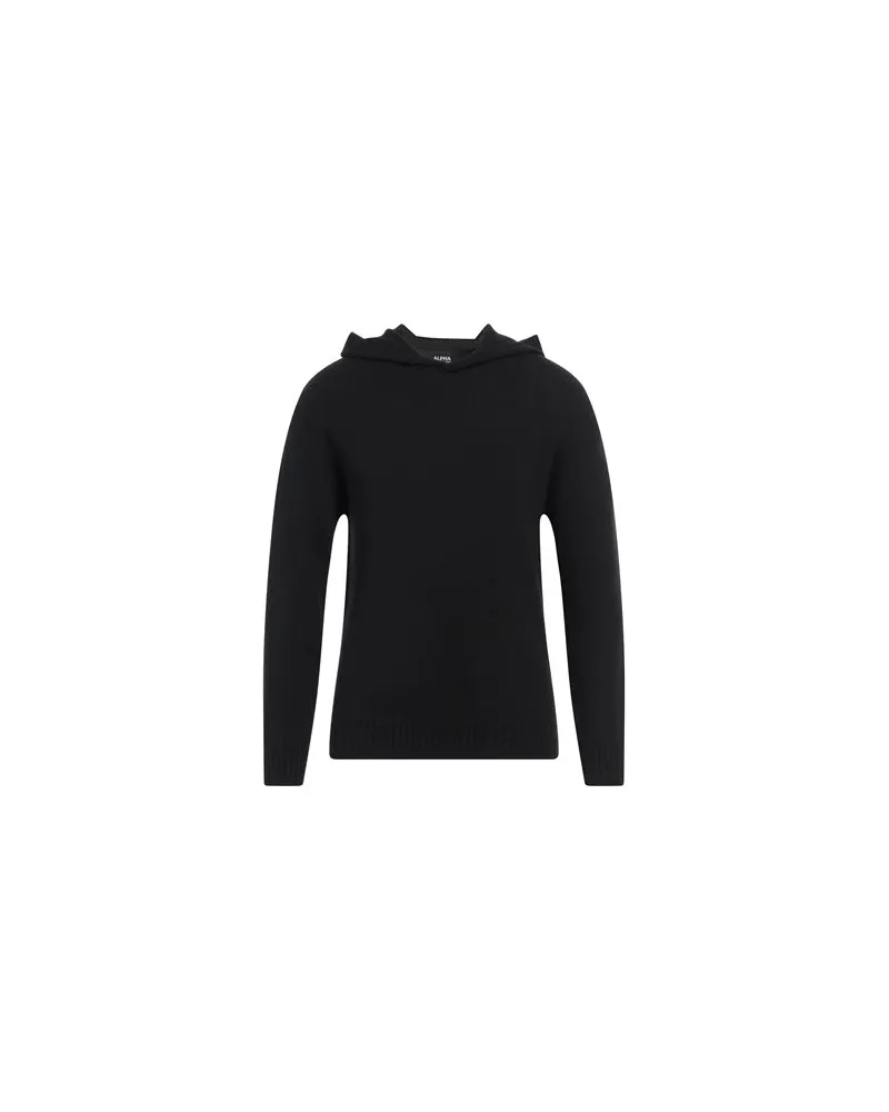 Alpha Studio STRICKWAREN - Pulloverauf YOOX.COM Schwarz