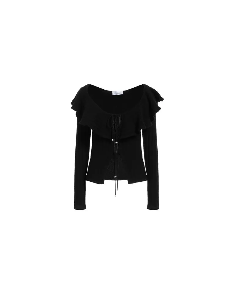 Blumarine STRICKWAREN - Strickjackenauf YOOX.COM Schwarz