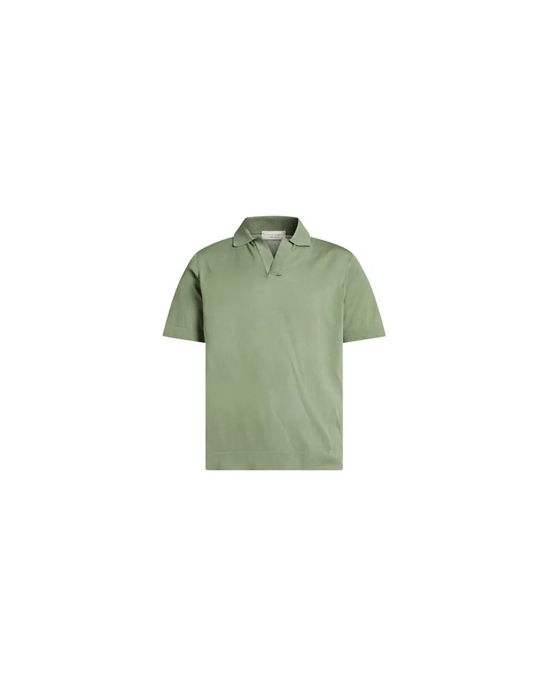 Filippo de Laurentiis TOPS - Poloshirtsauf YOOX.COM Salbeigrün
