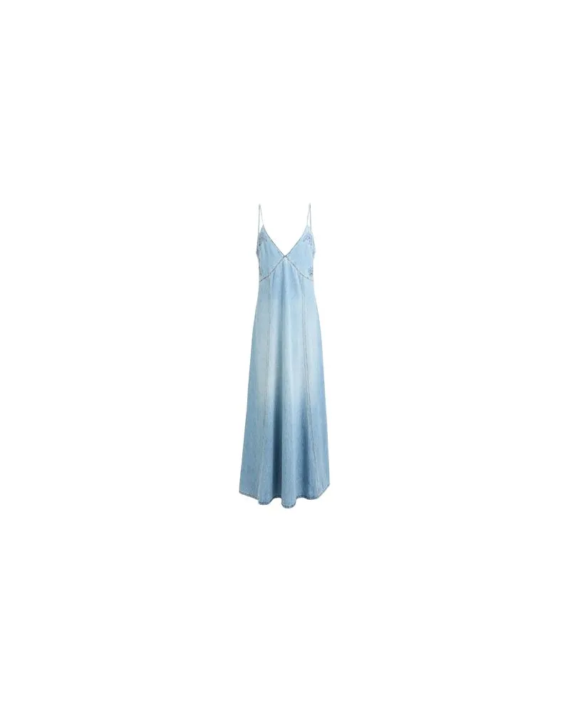 Chloé KLEIDER - Maxi-Kleiderauf YOOX.COM Blau