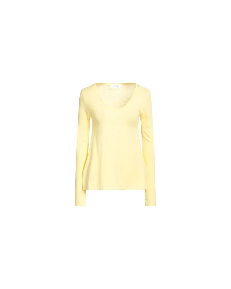 American Vintage TOPS - T-shirtsauf YOOX.COM Pastellgelb