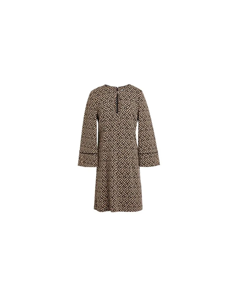 Simona Corsellini KLEIDER - Mini-Kleiderauf YOOX.COM Sand