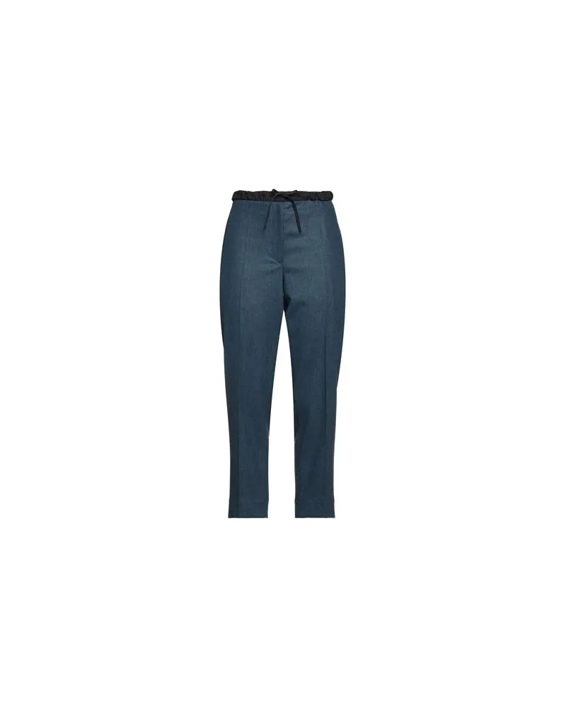 Jil Sander HOSEN & RÖCKE - Hosenauf YOOX.COM Taubenblau