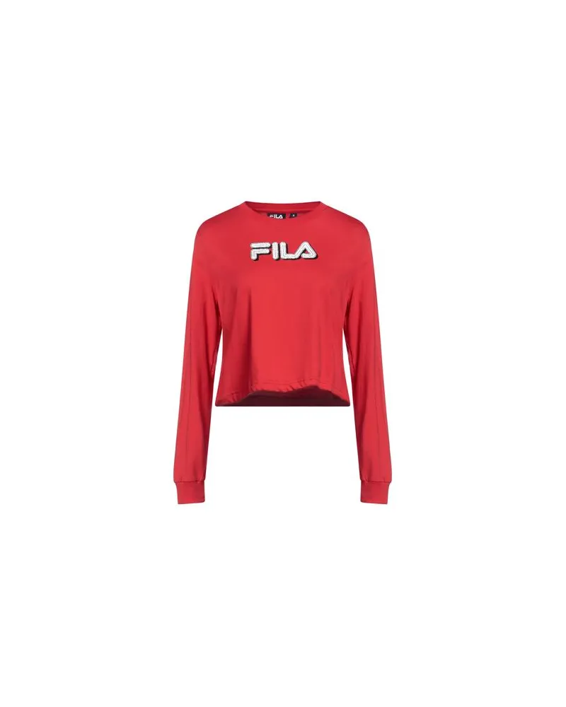 Fila TOPS - T-shirtsauf YOOX.COM Rot