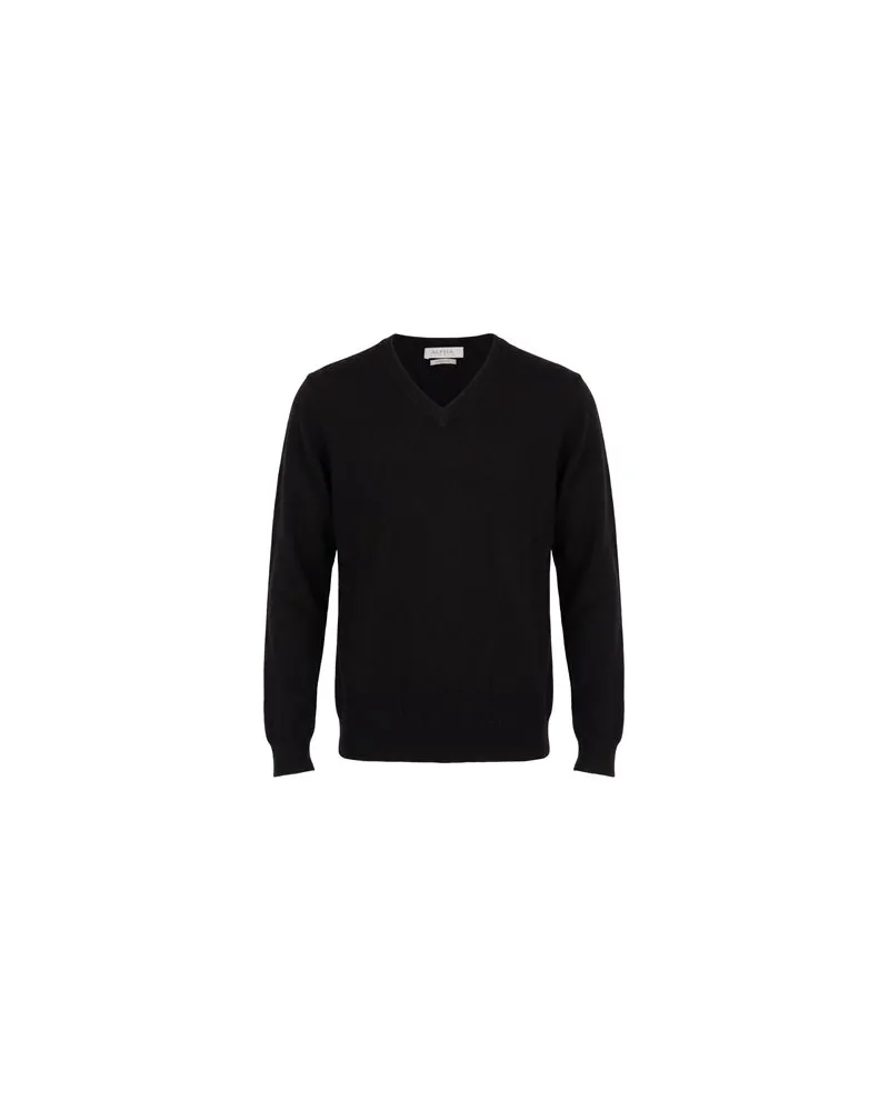 Alpha Studio STRICKWAREN - Pulloverauf YOOX.COM Schwarz