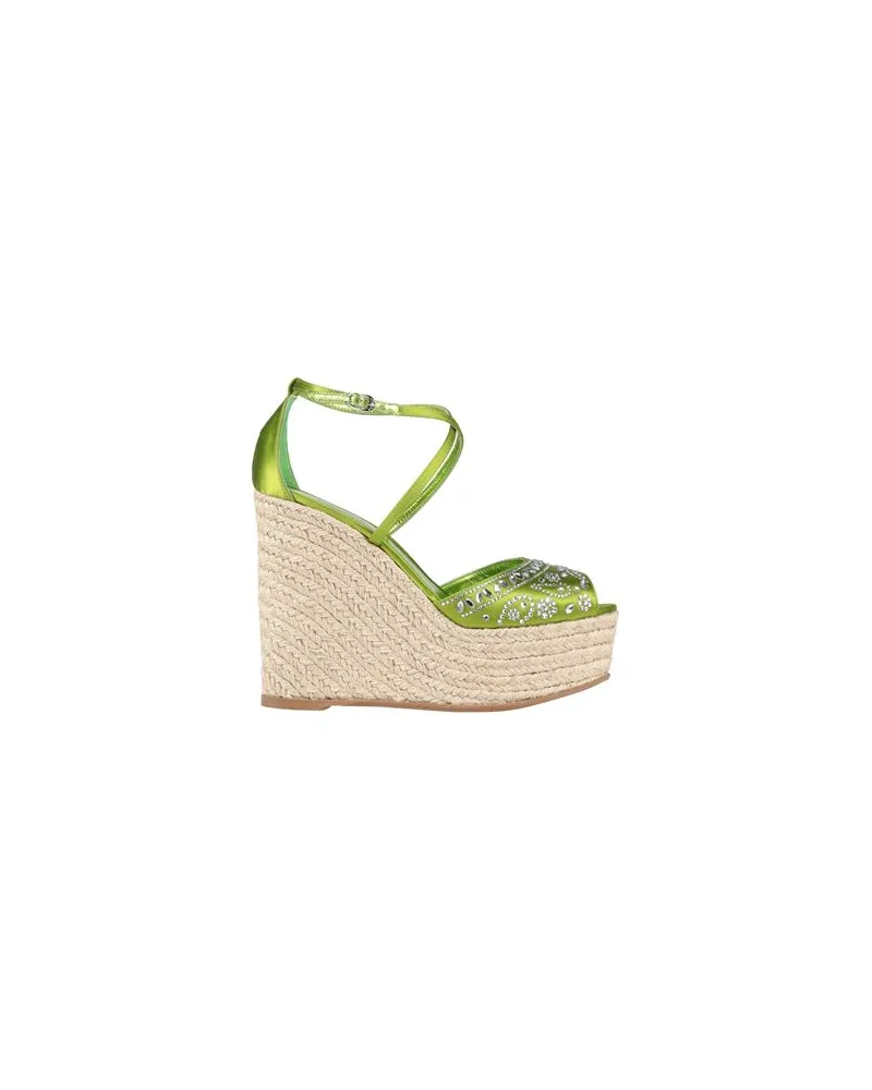 Le Silla SCHUHE - Espadrillesauf YOOX.COM Limettengrün