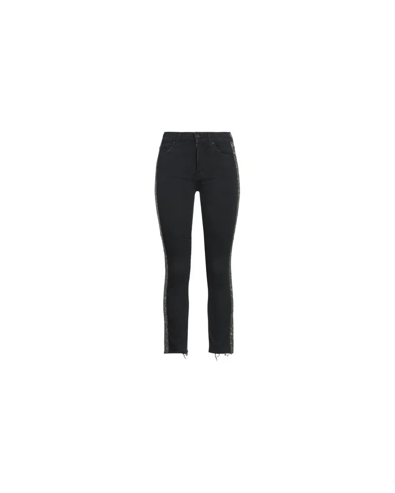 Mother HOSEN & RÖCKE - Jeanshosenauf YOOX.COM Schwarz