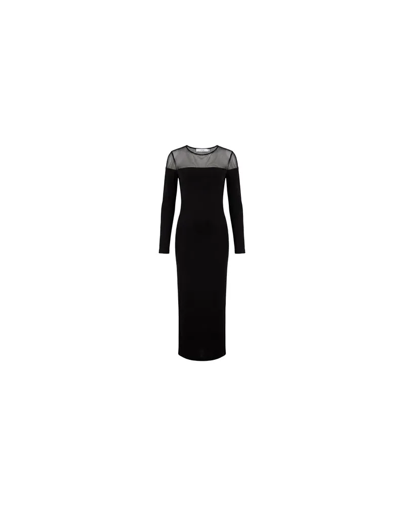 IRO KLEIDER - Maxi-Kleiderauf YOOX.COM Schwarz