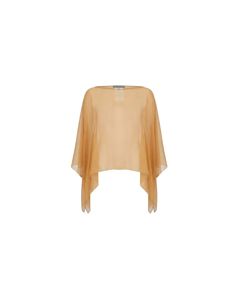 Alberta Ferretti JACKEN & MÄNTEL - Capesauf YOOX.COM Kamel