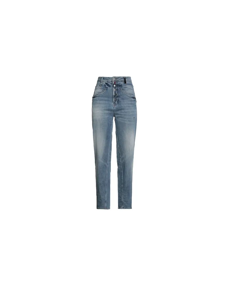 HIGH HOSEN & RÖCKE - Jeanshosenauf YOOX.COM Blau