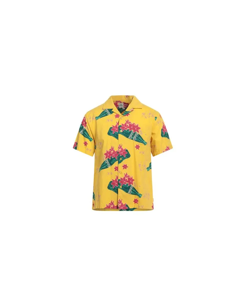 Brixton TOPS - Hemdenauf YOOX.COM Gelb