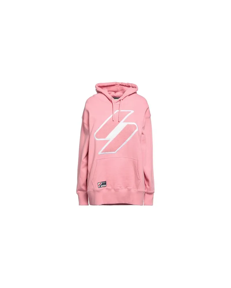 Superdry. TOPS - Sweatshirtsauf YOOX.COM Rosa
