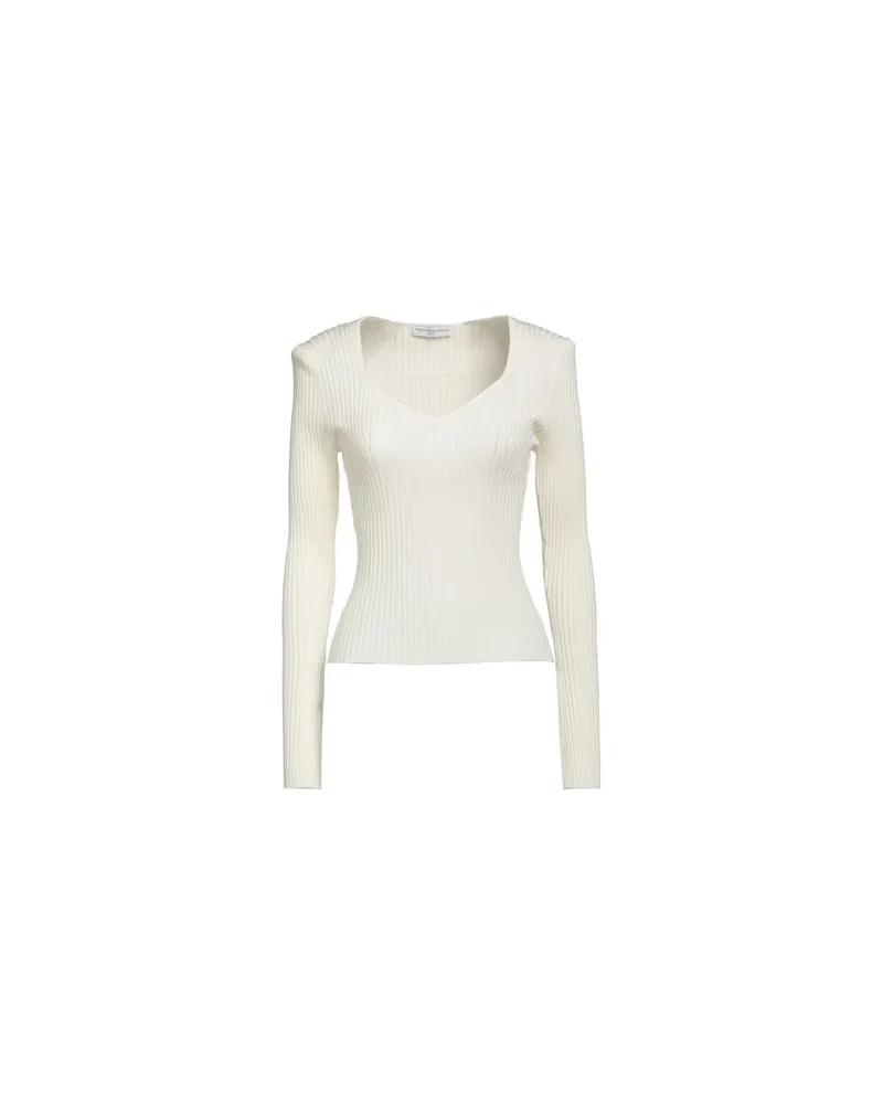 MVP Wardrobe STRICKWAREN - Pulloverauf YOOX.COM Cremeweiß