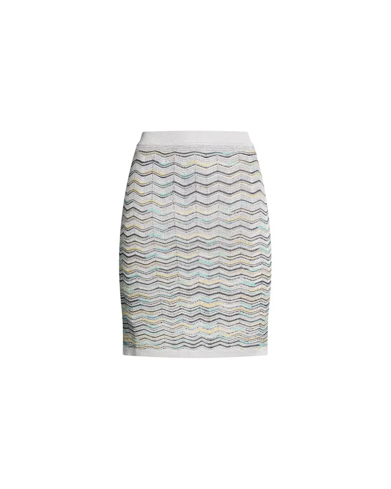 Missoni HOSEN & RÖCKE - Miniröckeauf YOOX.COM Silber
