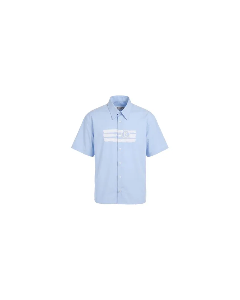 Maison Margiela TOPS - Hemdenauf YOOX.COM Hellblau