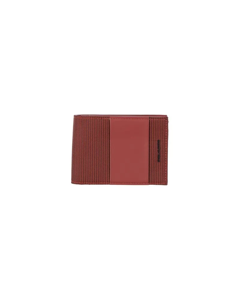Piquadro Kleinlederwaren - Brieftaschenauf YOOX.COM Rostrot