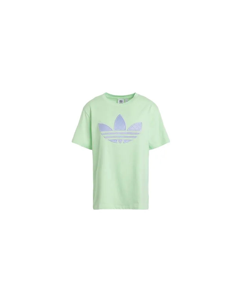 adidas MONOGRAM TEE  - TOPS - T-shirtsauf YOOX.COM Säuregrün