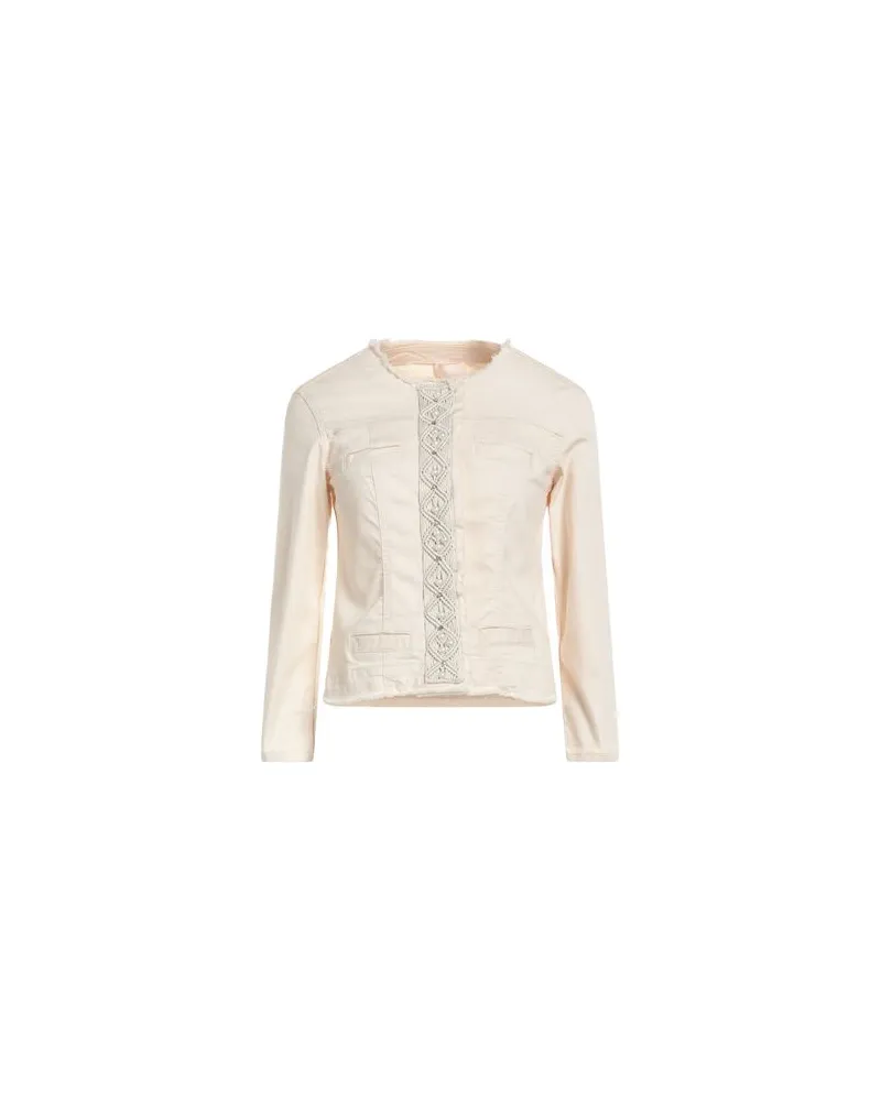Liu Jo JACKEN & MÄNTEL - Jeansjacken/Mäntelauf YOOX.COM Beige