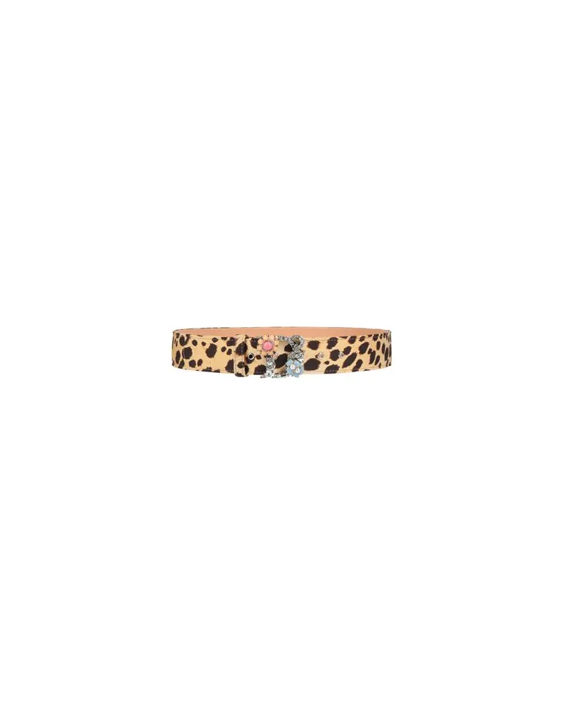 Dsquared2 Kleinlederwaren - Gürtelauf YOOX.COM Beige