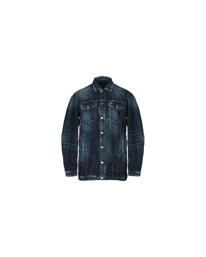 Dsquared2 JACKEN & MÄNTEL - Jeansjacken/Mäntelauf YOOX.COM Blau