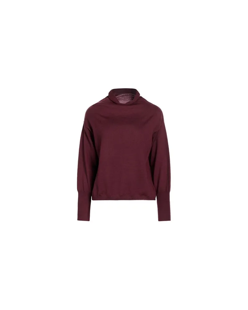 ARAGONA STRICKWAREN - Rollkragenpulloverauf YOOX.COM Bordeaux