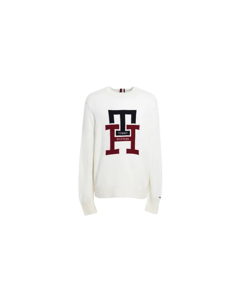 Tommy Hilfiger STRICKWAREN - Pulloverauf YOOX.COM Elfenbein