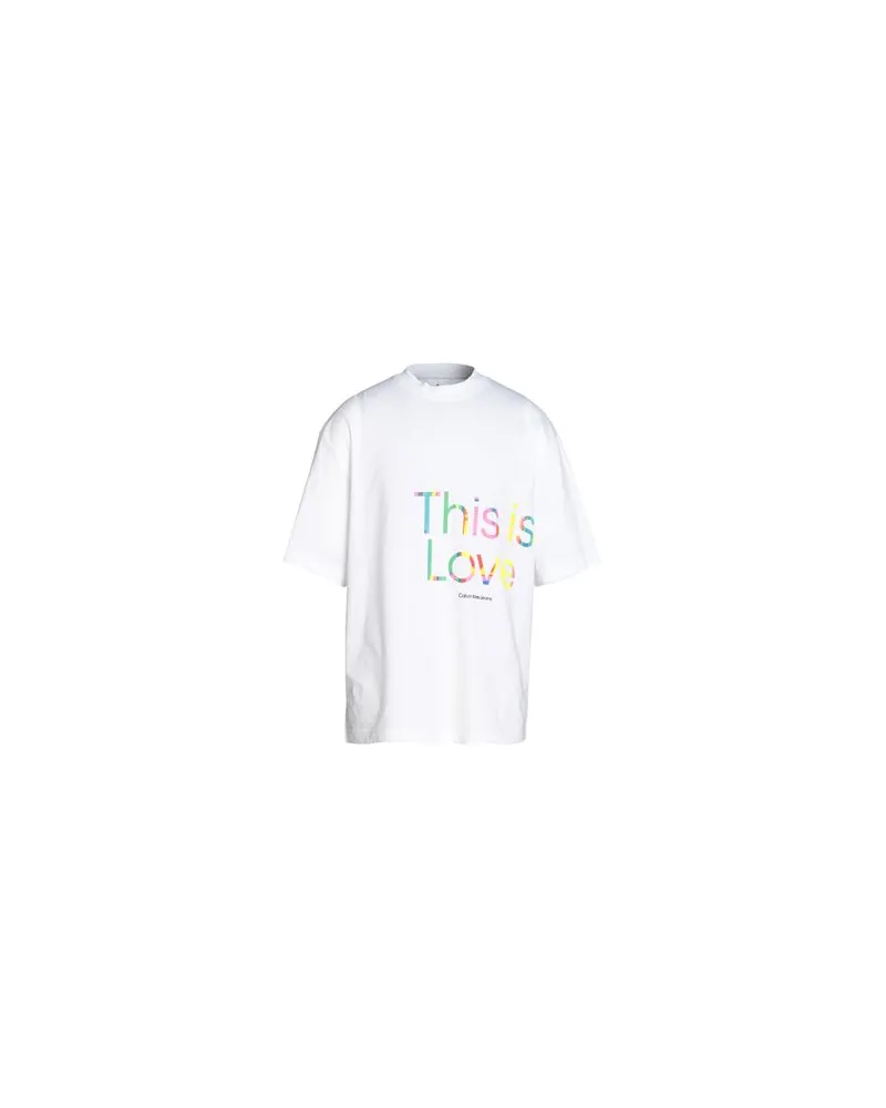 Calvin Klein TOPS - T-shirtsauf YOOX.COM Weiß