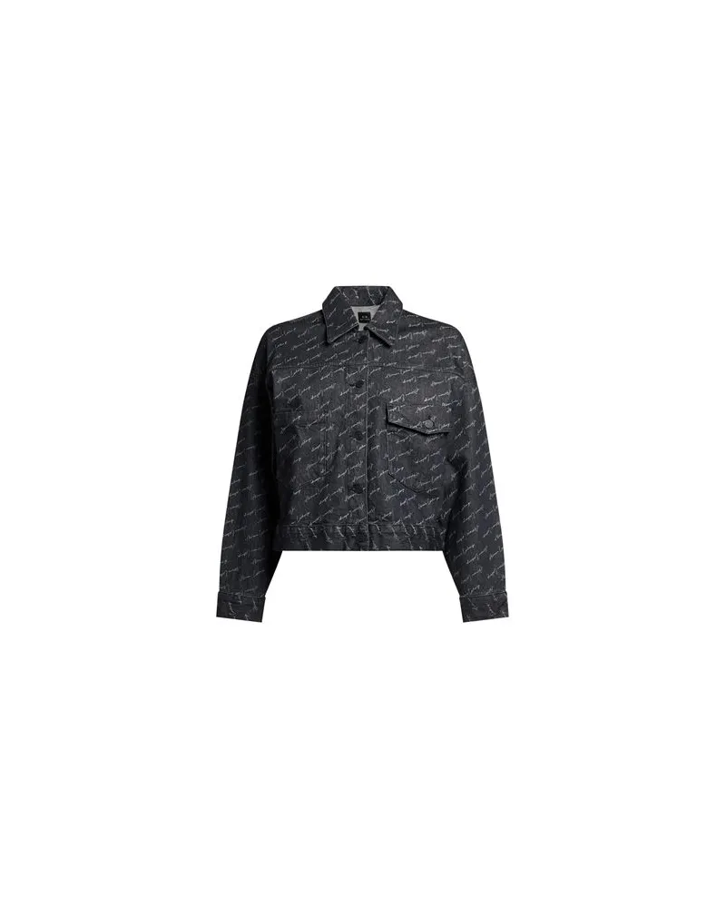 Armani Exchange JACKEN & MÄNTEL - Jeansjacken/Mäntelauf YOOX.COM Braungrau