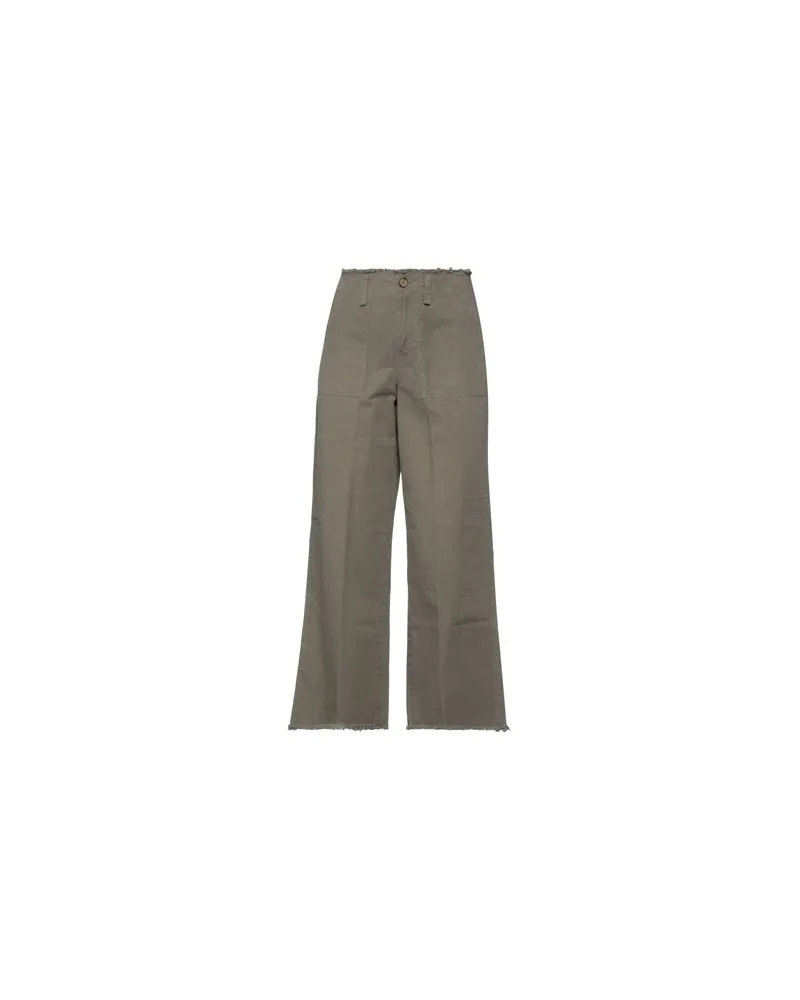 Kaos HOSEN & RÖCKE - Hosenauf YOOX.COM Militärgrün