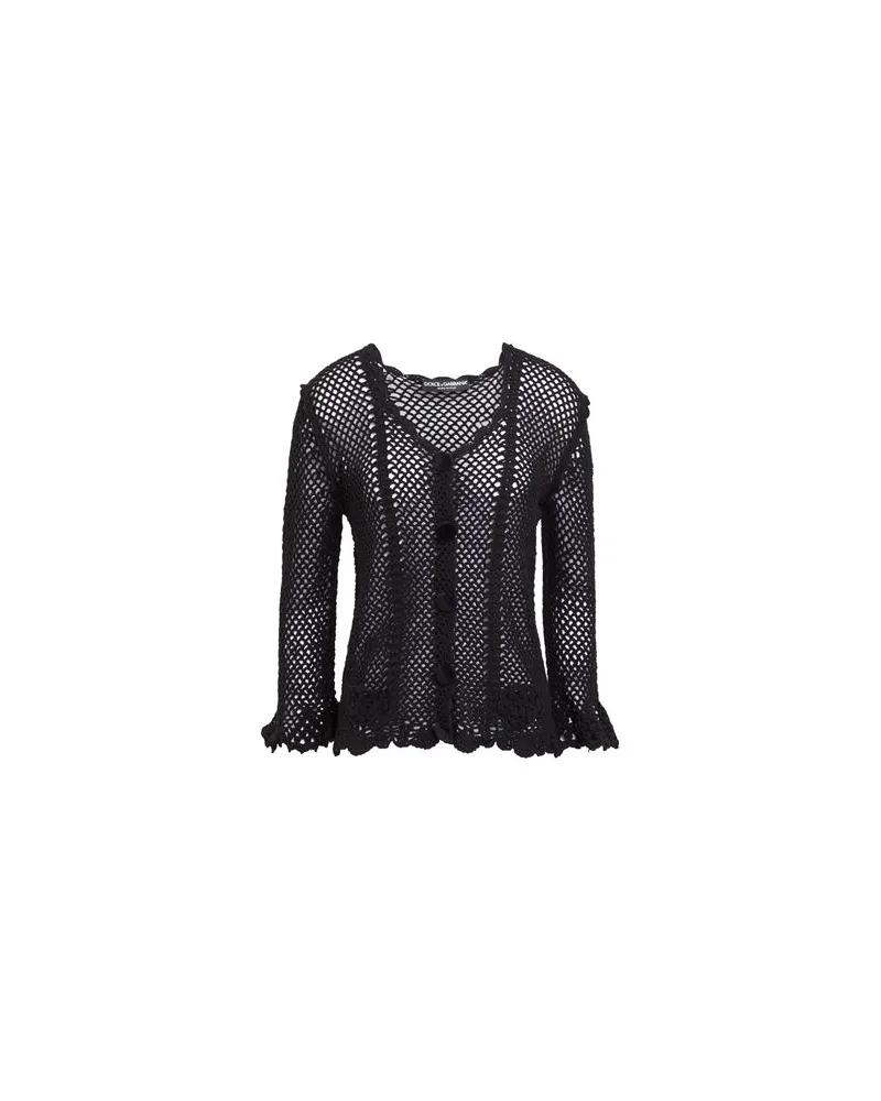 Dolce & Gabbana STRICKWAREN - Strickjackenauf YOOX.COM Schwarz