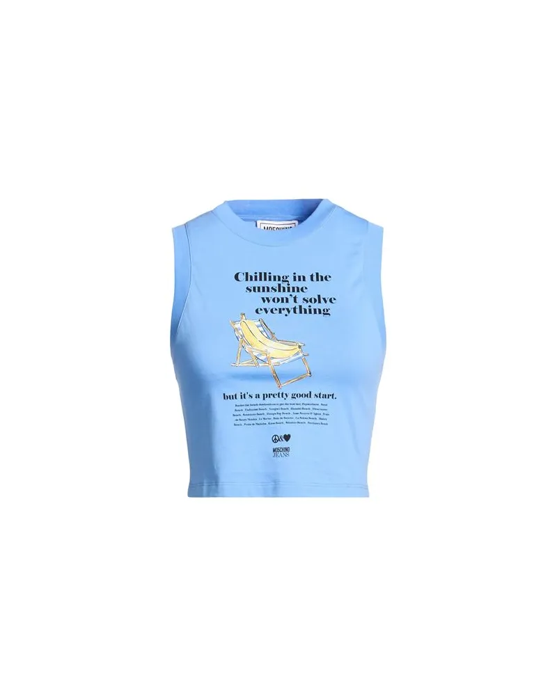 Moschino TOPS - T-shirtsauf YOOX.COM Azurblau