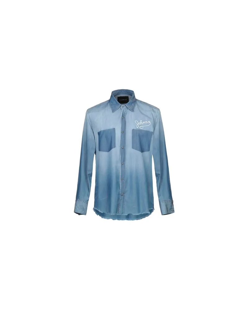 John Richmond TOPS - Jeanshemdenauf YOOX.COM Blau