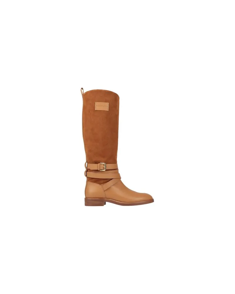 See by Chloé SCHUHE - Stiefelauf YOOX.COM Lederfarben
