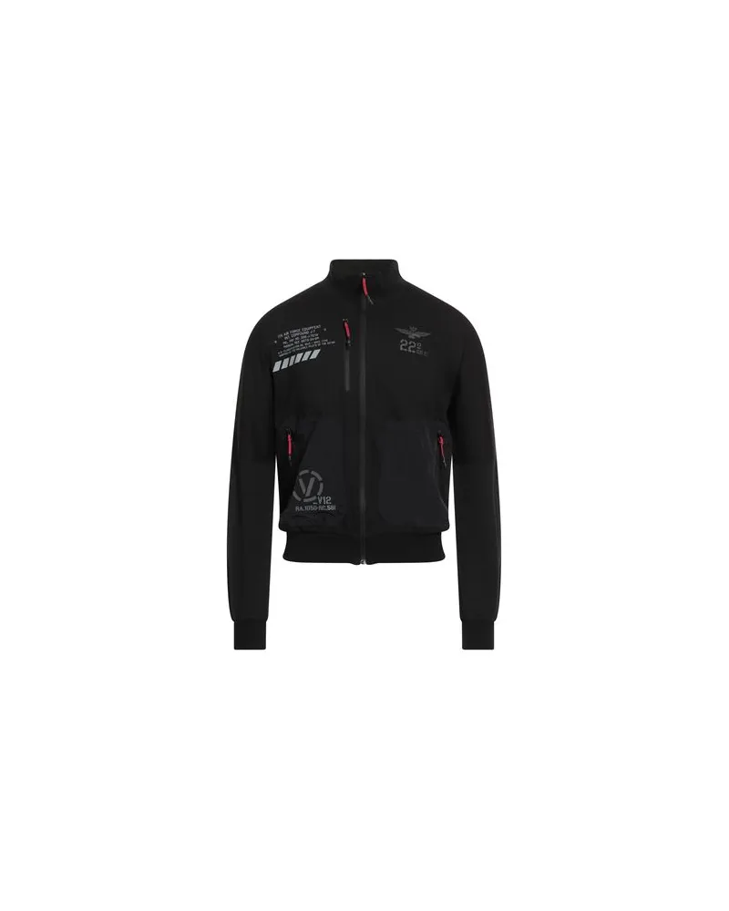 Aeronautica Militare TOPS - Sweatshirtsauf YOOX.COM Schwarz