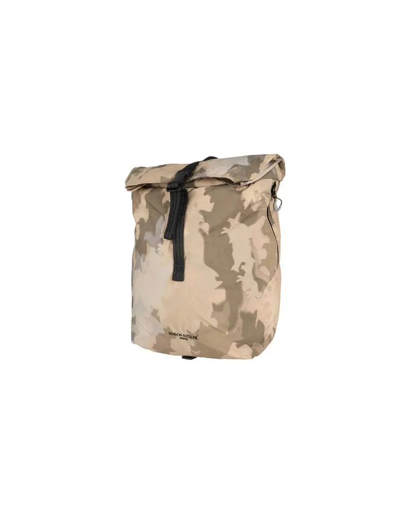 Kitsuné TASCHEN - Rucksäckeauf YOOX.COM Militärgrün