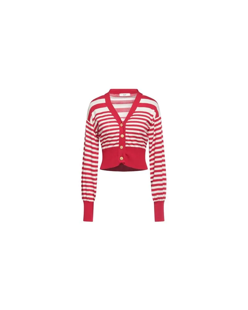 Suoli STRICKWAREN - Strickjackenauf YOOX.COM Rot